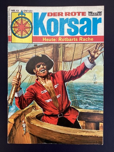 Bastei comic der rote korsar - rote, #