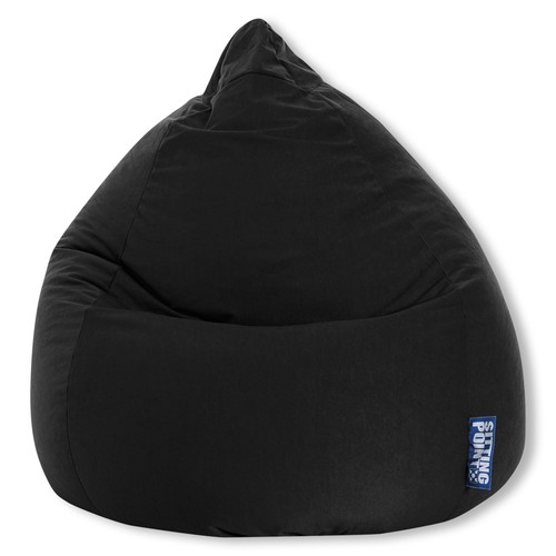 Sitzsack schwarz - schwarz,