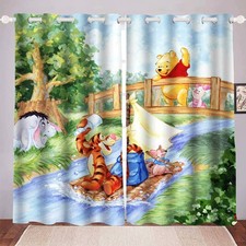 Maßgefertigte Vorhänge 19.Winnie the Pooh Schlafzimmer Verdunklung UV-Schutz