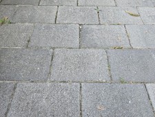 Pflastersteine, Pflaster, Steine, Beton, grau, zeitlos, 24,4x16x8 cm, ca. 16 m²