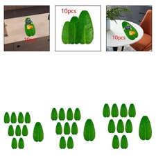 10Pcs Künstliche Banana Leaf