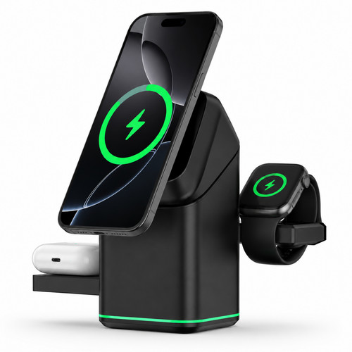 3in1 wireless ladestation - wireless,