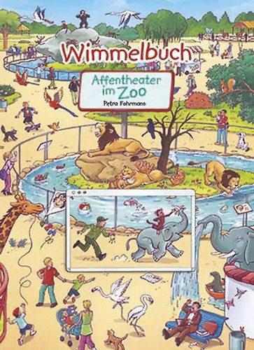Wimmelbuch zoo zustand - zoo,