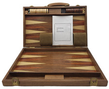 Backgammon Holzkoffer