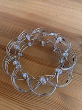 Mandala 4D, dekoratives Drahtgeflecht/Lebensblume