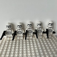5x Lego Figur Star Wars sw1319 Clone Trooper mit Blaster aus 75372 NEU Minifigur