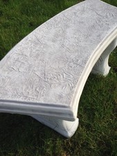 Gartenbank halbrund Bank