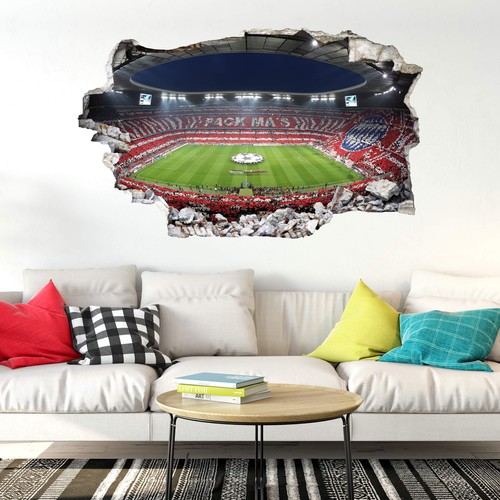 Wandtattoo fcb stadion pack - 3d,