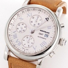 MONTBLANC STAR MEISTERSTÜCK 4810 GMT AUTOMATIK CHRONOGRAPH HERREN UHR Ref.7067