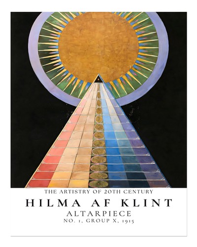 Hilma klint altarbild - af,