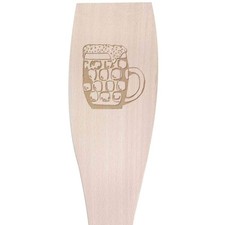Großer Kochspachtel "Fass Glas Bier" aus Holz (SA00014227)