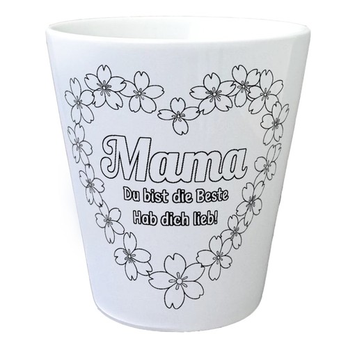 Blüten herz für mama - herz,