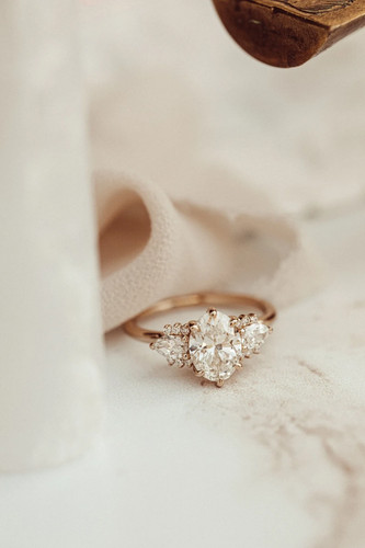 Diamant damen verlobungsring - damen,