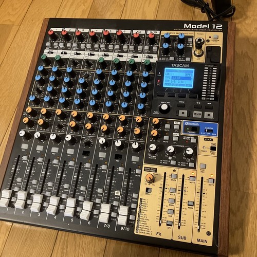 Tascam model mixer mtr usb - 12,