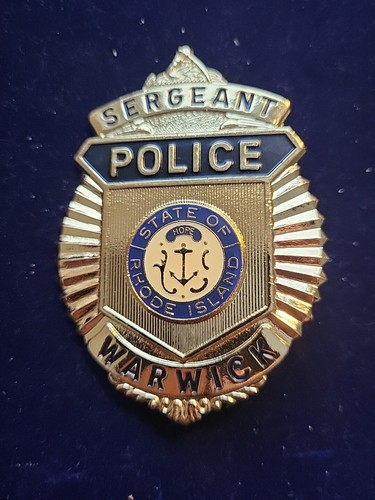 Obsolete police badge - police,
