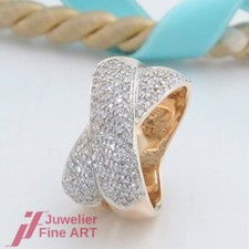 Diamant ring breit - -,
