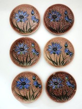 Vintage 6 Kuchen-Teller