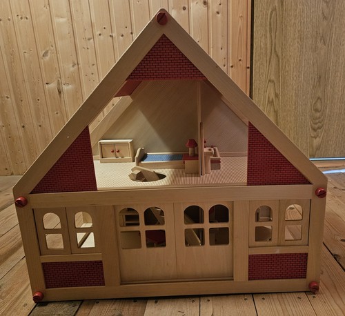 Puppenhaus holz - puppenhaus,