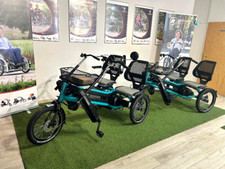 Van Raam FunTrain Beiwagen/Anhänger für Fun2Go Therapie Parallel Tandem NEU