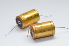 2x Elko-Kondensator ROE Gold