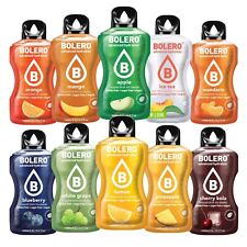 (116,60€/1kg) 50 Bolero Instant Getränkepulver Frucht Mix Sticks a 3g vegan