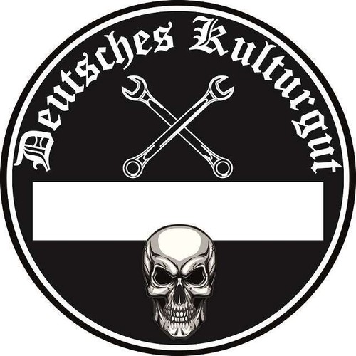 Deutsches kulturgut aufkleber - deutsches,