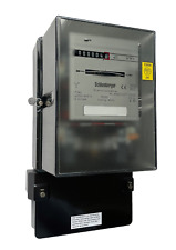 mechanischer Drehstromzähler von Schlumberger 10(60)A C114U opt geeicht bis 2040
