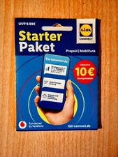 SIM-Karte mit 10€ Startguthaben
