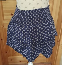 Stufen Rock blau Gr. 36 / S