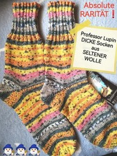 Gr 44 45 DICKE Handgestrickte Socken Opal HARRY POTTER - Prof. Lupin ❗RARITÄT❗