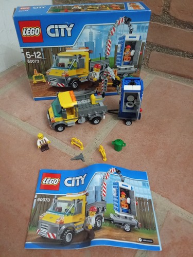 Lego city 60073 box - box, kran