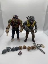 NECA Teenage Mutant Ninja Turtles TMNT Bebop & Rocksteady Action Figures 