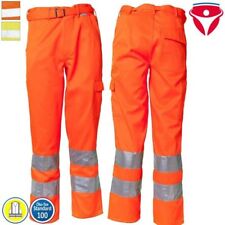 Planam Warnschutz Herren Bundhose Uni orange Modell 2011 Arbeitshose 