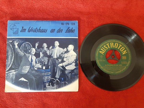 Single vinyl im wirtshaus - "7,