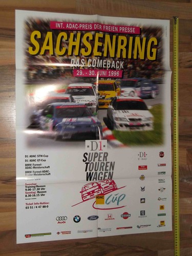 1996 stw poster adac - stw,