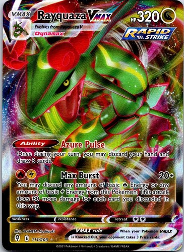 Rayquaza vmax pokemon - vmax,