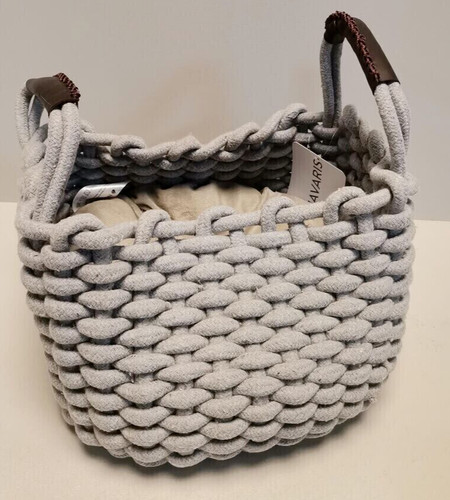 Katzenkorb aus stoff - stoff, mit