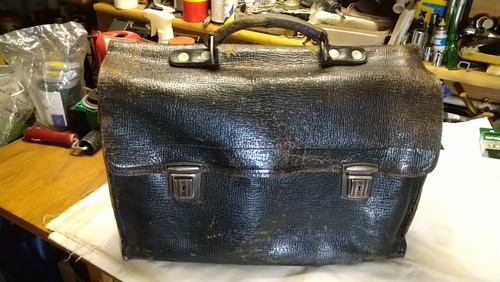 Alte leder tasche 30er - alte,