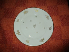 Rosenthal Selb - Kuchenteller mit goldenem Blumenmuster