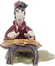 Miniatur Keramik Gartenfigur