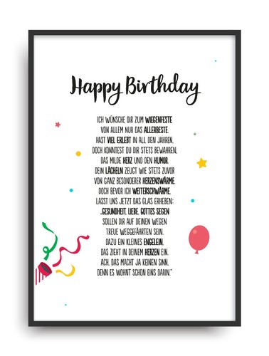 Geschenk karte geburtstag - geschenk,