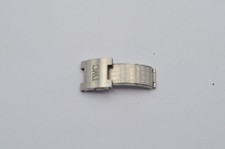 IWC GST STAHL ARMBAND FALTSCHLIESSE 18MM DEPLOYMENT CLASP GEBRAUCHT