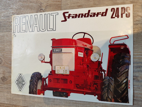 Prospekt renault standard 24ps - prospekt,