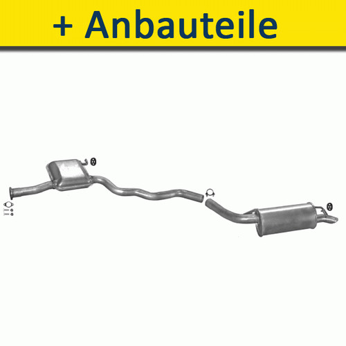 Auspuff auspuffanlage für - auspuff,