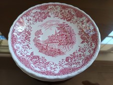 * 4 x Royal Tudor Ware Olde England Teller Staffordshire England Vintage TOP