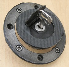 SUZUKI GSX 600 F TYP GN72B ORIGINAL TANKSCHLOSS TANKDECKEL + SCHLÜSSEL