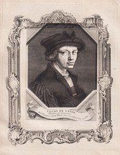 Lucas van Leyden painter engraver gravure Kupferstecher Portrait Kupferstich
