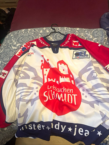 Ice tigers game worn seeliger - tigers,