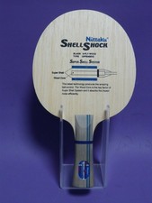 Nittaku SHELL SHOCK Super Shell Tischtennisholz, Tischtennis TT Holz konkav 87g