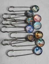 Schmucknadel Brosche Tuchnadel